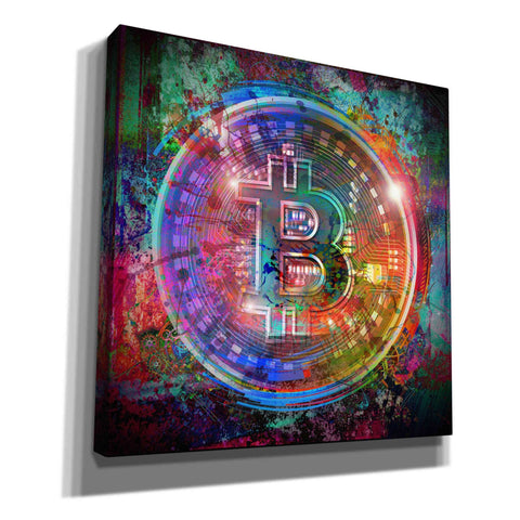 Image of 'Bitcoin Wallet' Canvas Wall Art