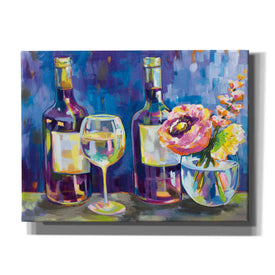 "Floral Party" by Jeanette Vertentes, Giclee Canvas Wall Art