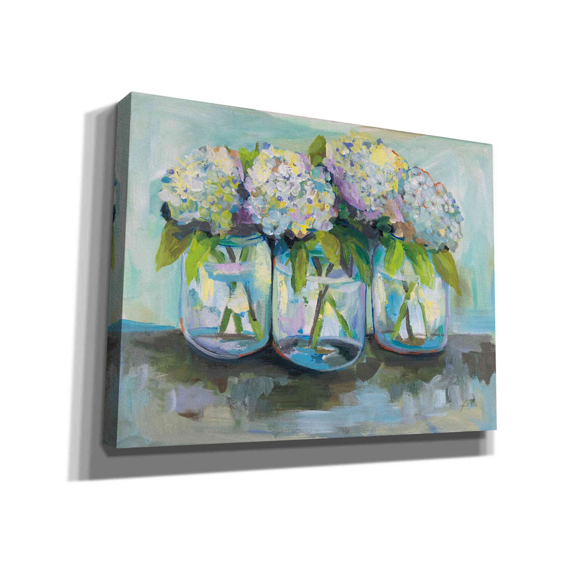 "In a Row" by Jeanette Vertentes, Giclee Canvas Wall Art