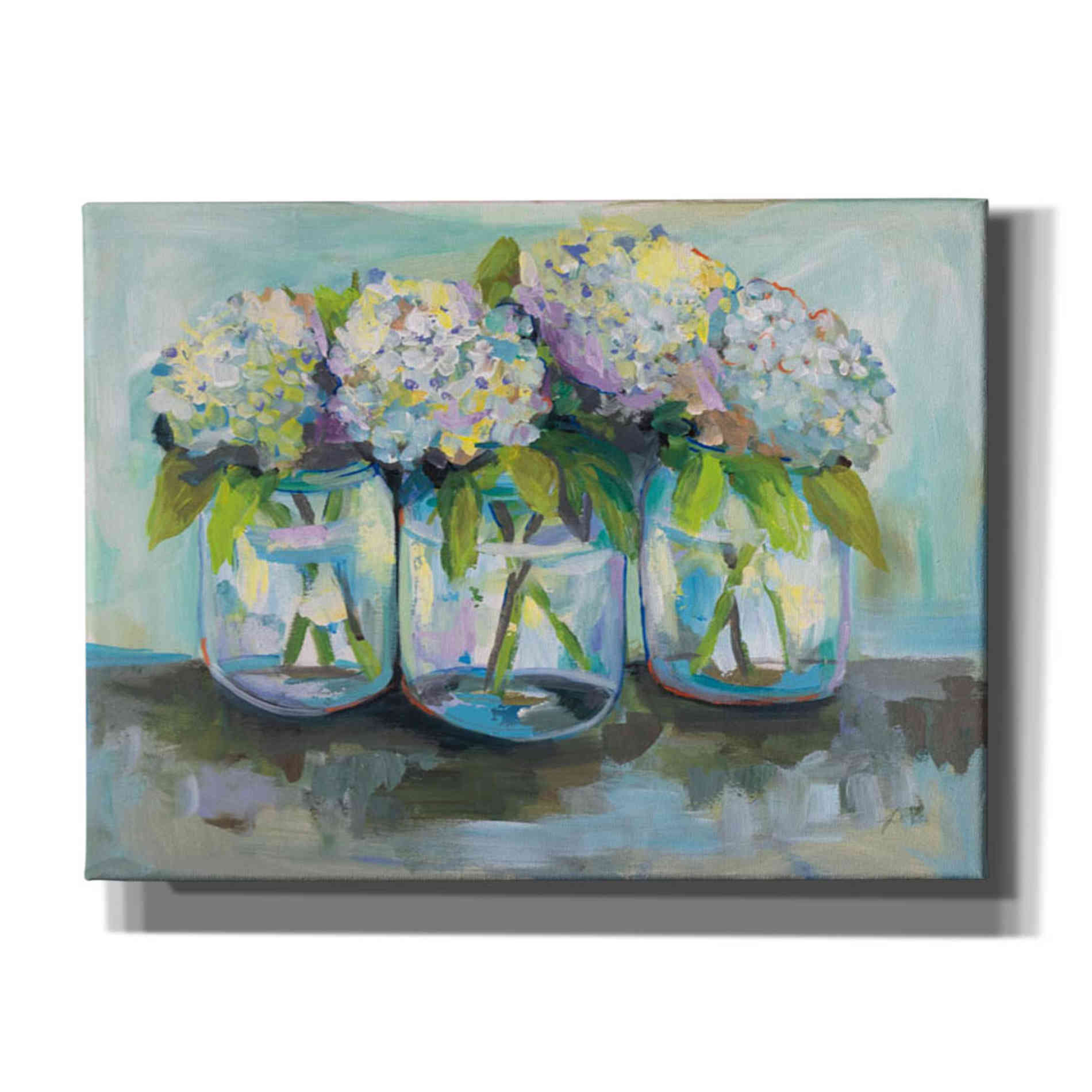 "In a Row" by Jeanette Vertentes, Giclee Canvas Wall Art
