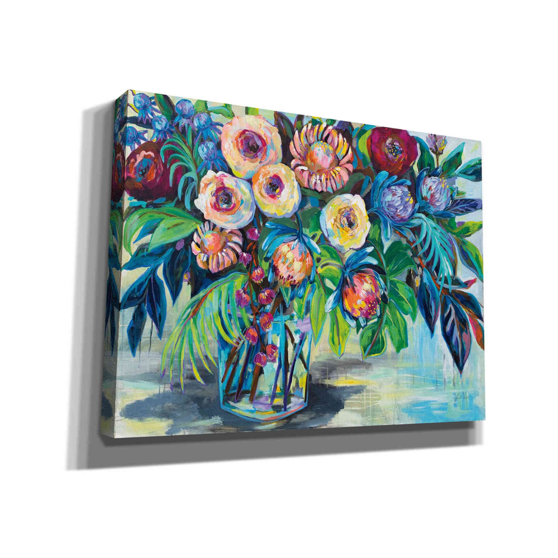 "Key West" by Jeanette Vertentes, Giclee Canvas Wall Art