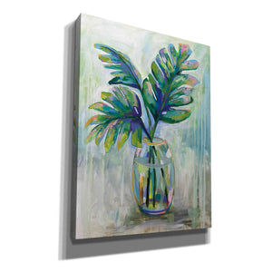"Palm Leaves II" by Jeanette Vertentes, Giclee Canvas Wall Art