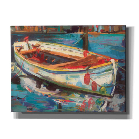 Image of "Solo Boat" by Jeanette Vertentes, Giclee Canvas Wall Art