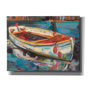 "Solo Boat" by Jeanette Vertentes, Giclee Canvas Wall Art