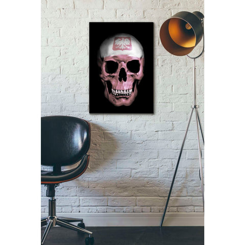 Image of "Polish Skull" by Nicklas Gustafsson, Giclee Canvas Wall Art
