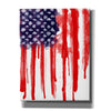 "American Flag Splatter" by Nicklas Gustafsson, Giclee Canvas Wall Art