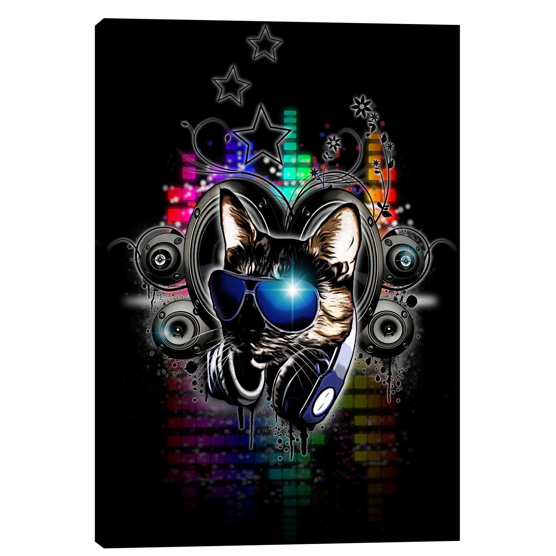 "Drop The Bass" by Nicklas Gustafsson, Giclee Canvas Wall Art