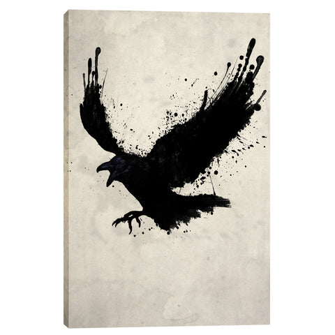 Image of "Raven" by Nicklas Gustafsson, Giclee Canvas Wall Art
