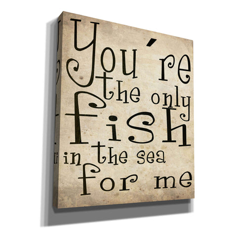 Image of "You're The Only Fish In The Sea" by Nicklas Gustafsson, Giclee Canvas Wall Art