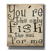 "You're The Only Fish In The Sea" by Nicklas Gustafsson, Giclee Canvas Wall Art