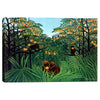 'The Tropics' by Henri Rousseau Canvas Wall Art,12 x 18