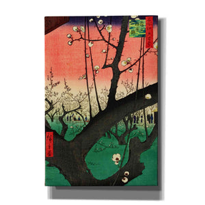 'Plum Park in Kameido' by Ando Hiroshige Canvas Wall Art