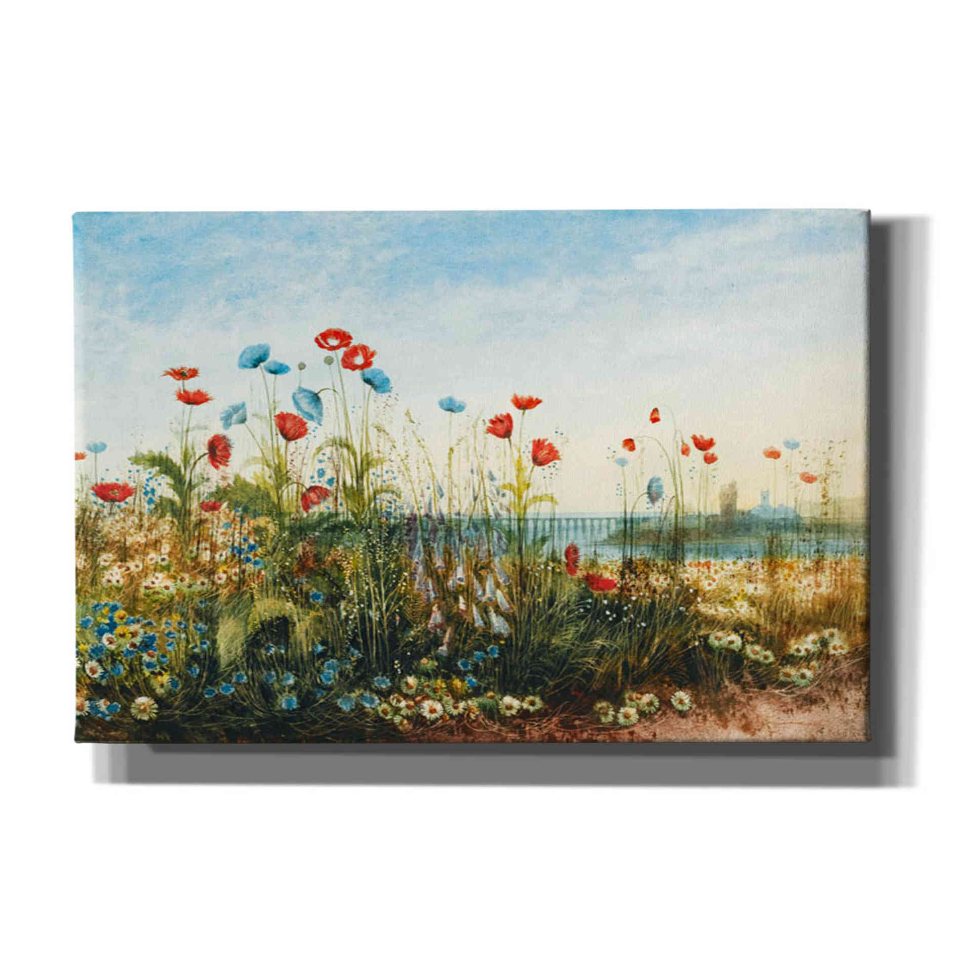 'Malahide Estuary' by Andrew Nicholl Canvas Wall Art,12 x 18