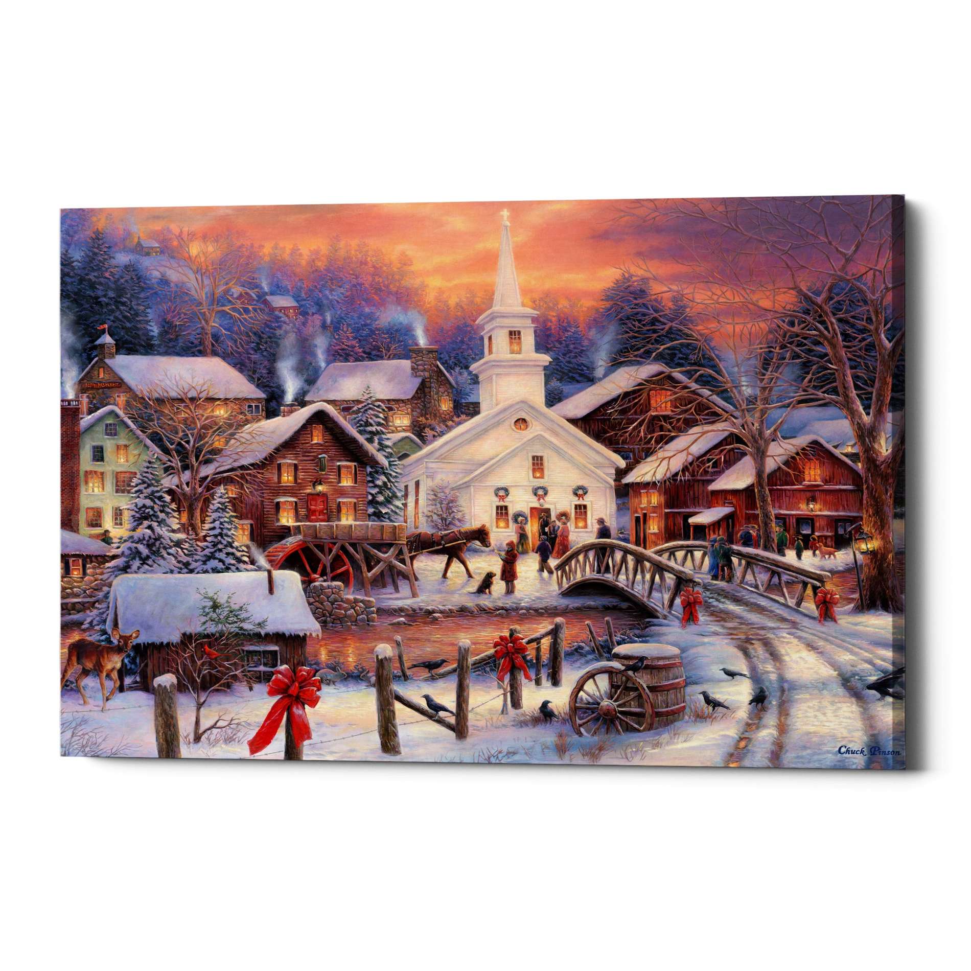 "Hope Runs Deep" by Chuck Pinson, Giclee Canvas Wall Art