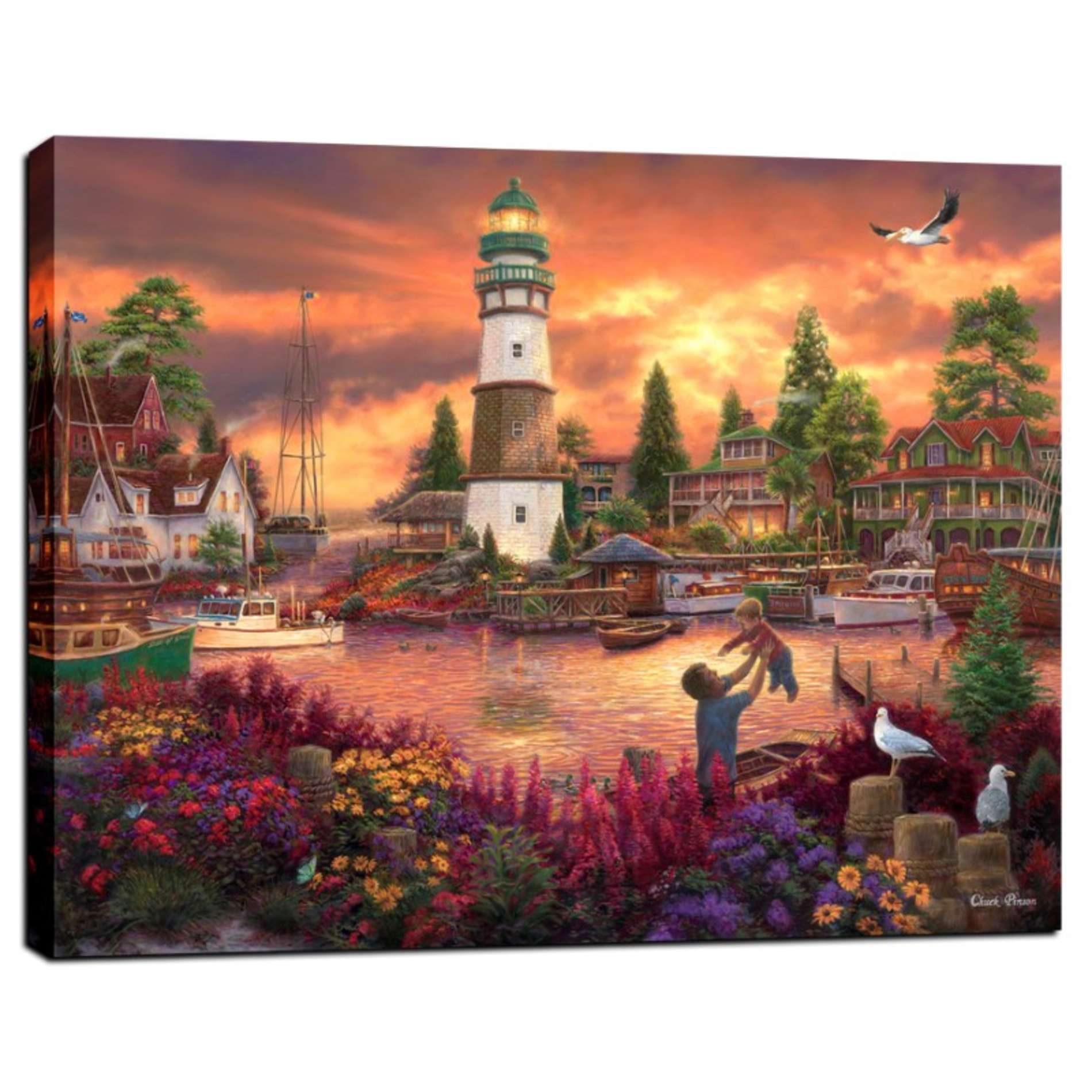 "Love Lifted Me" by Chuck Pinson, Giclee Canvas Wall Art