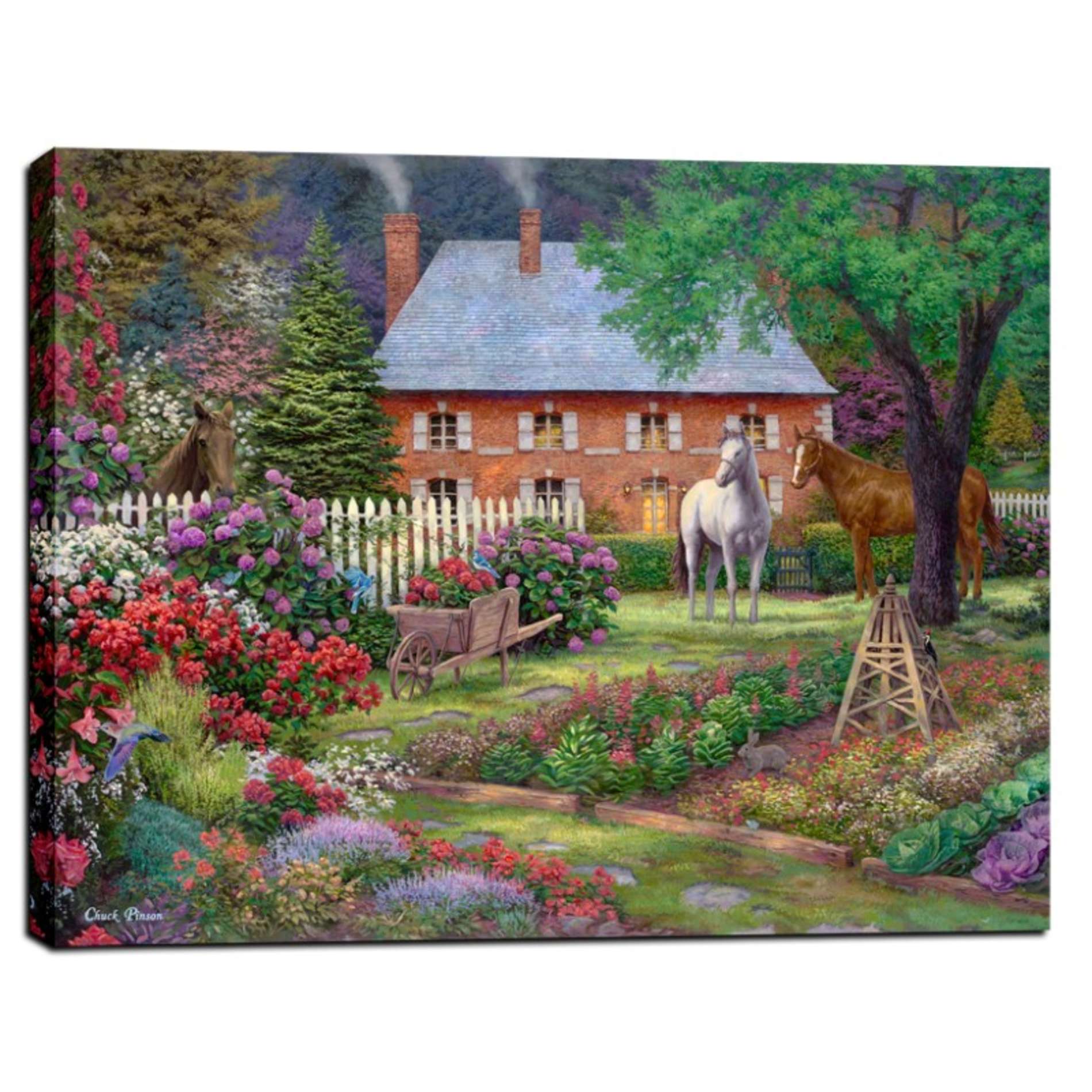 "The Sweet Garden" by Chuck Pinson, Giclee Canvas Wall Art