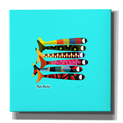 Image of 'Fish Sticks' by Chuck Wimmer, Canvas Wall Art
