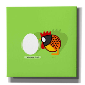 'Here First' by Chuck Wimmer, Canvas Wall Art