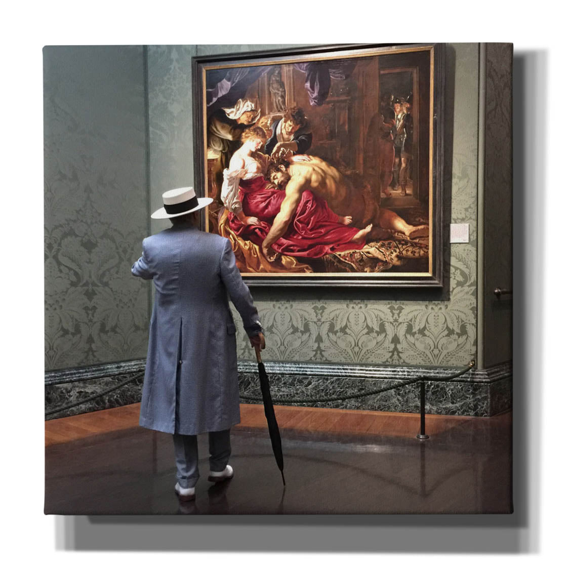 'Picture In A Picture' Canvas Wall Art