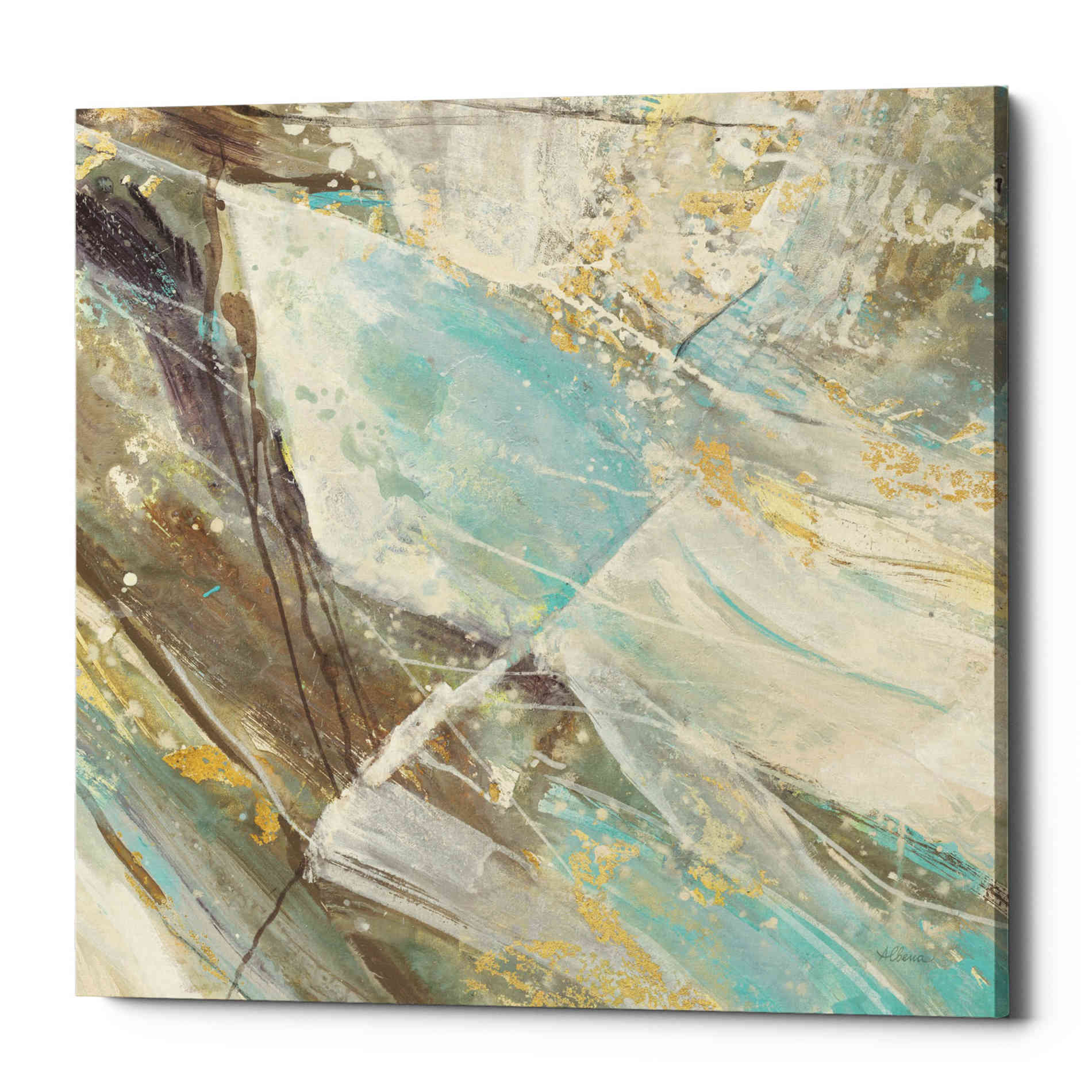 'Blue Water I' by Albena Hristova, Canvas Wall Art