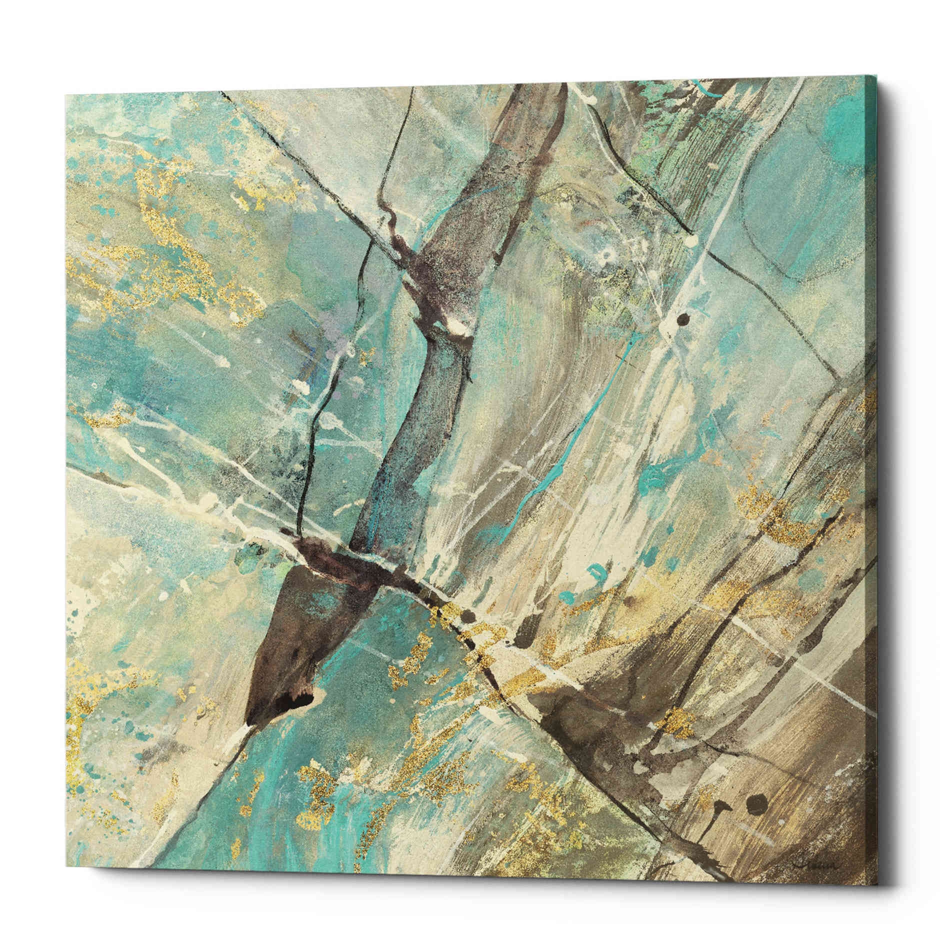 'Blue Water II' by Albena Hristova, Canvas Wall Art