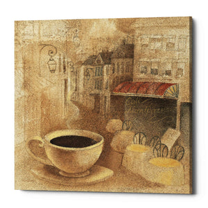'Cafe de Paris I' by Albena Hristova, Canvas Wall Art
