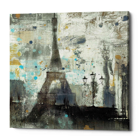 Image of 'Eiffel Tower Neutral' by Albena Hristova, Canvas Wall Art