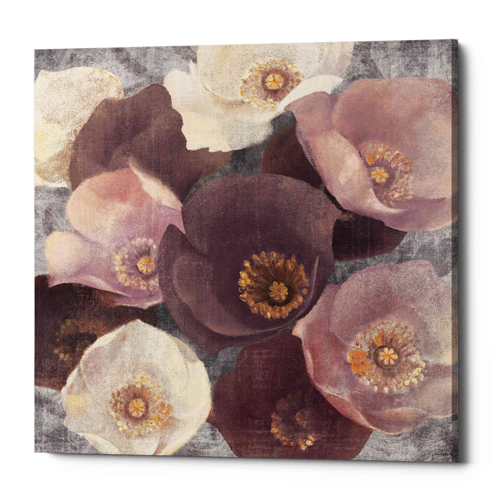 'Eventide Plum' by Albena Hristova, Canvas Wall Art