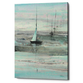 'Ice Sailing' by Albena Hristova, Canvas Wall Art