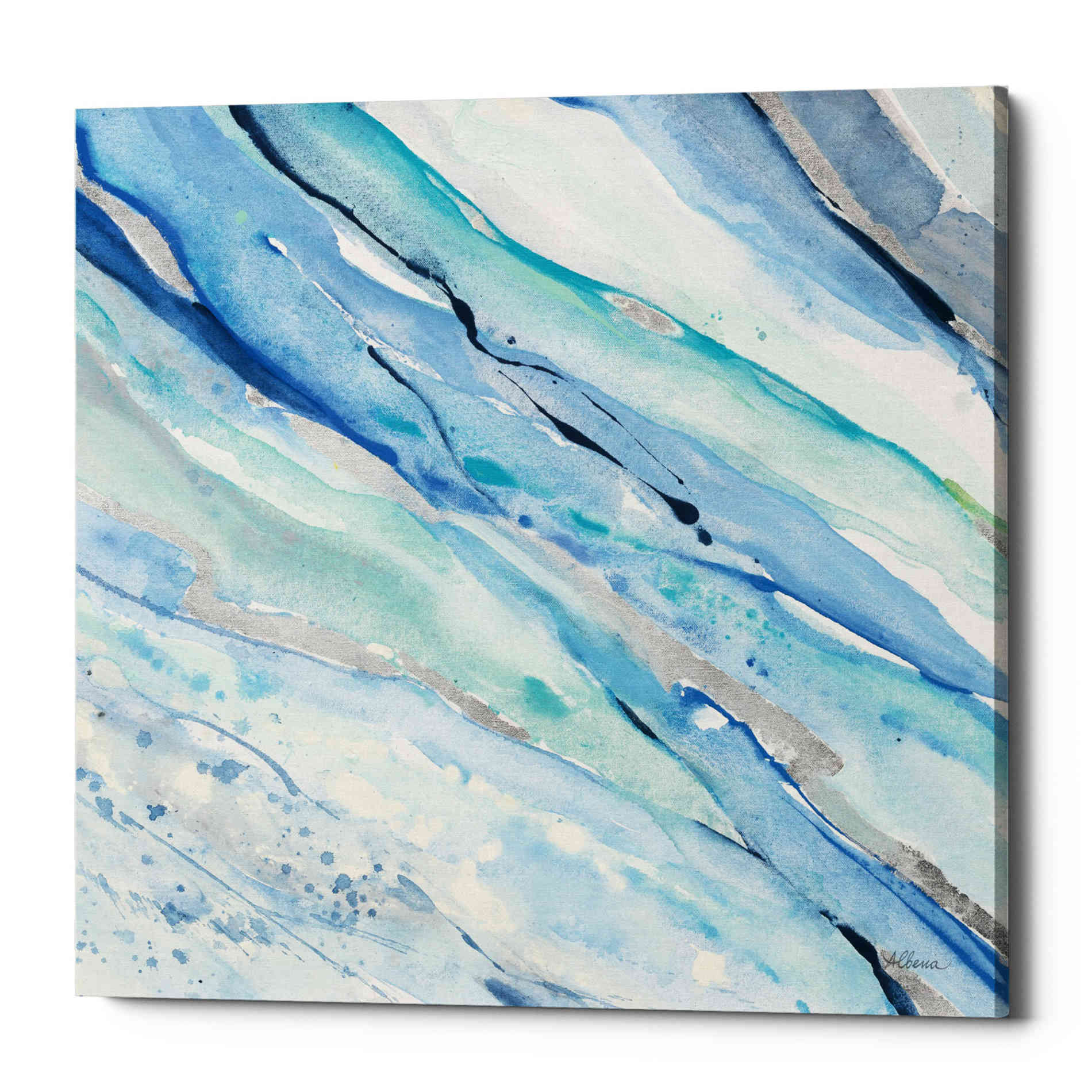 'Silver Spring I' by Albena Hristova, Canvas Wall Art