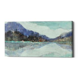 'Winter Landscape' by Albena Hristova, Canvas Wall Art