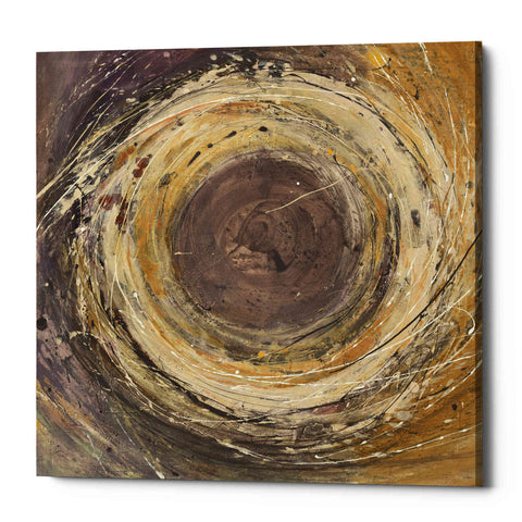 Image of 'Wooden Rings' by Albena Hristova, Canvas Wall Art