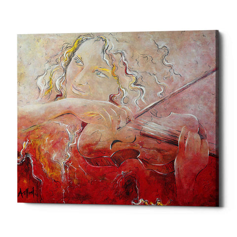 Image of 'Violinist' by Samedin Asllani, Canvas Wall Art