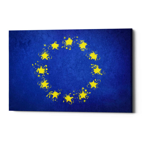 Image of 'European Union' Canvas Wall Art
