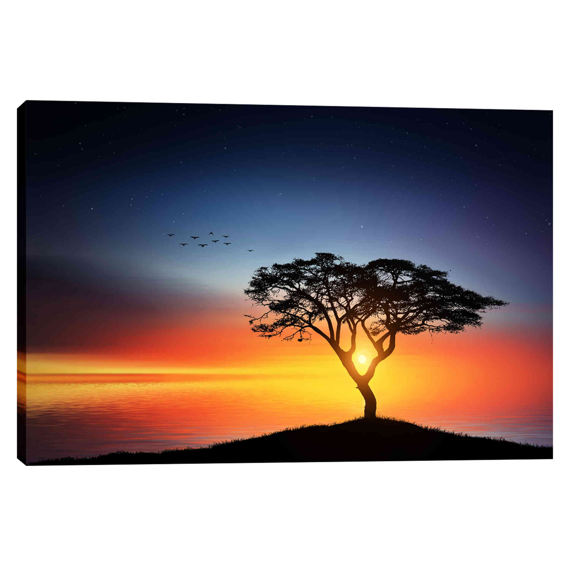 'The Soft Twilight' Canvas Wall Art