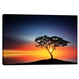 'The Soft Twilight' Canvas Wall Art