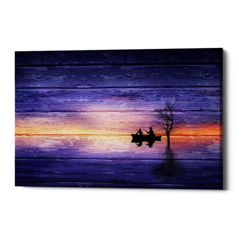 Image of 'Wood Series: Cruise' Canvas Wall Art
