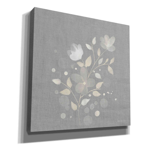 Image of 'Flower Bunch on Linen I' by Bluebird Barn, Canvas Wall Art,Size 1 Sqaure