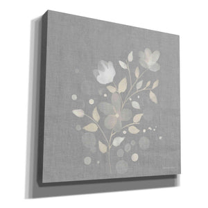 'Flower Bunch on Linen I' by Bluebird Barn, Canvas Wall Art,Size 1 Sqaure