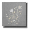 'Flower Bunch on Linen I' by Bluebird Barn, Canvas Wall Art,Size 1 Sqaure