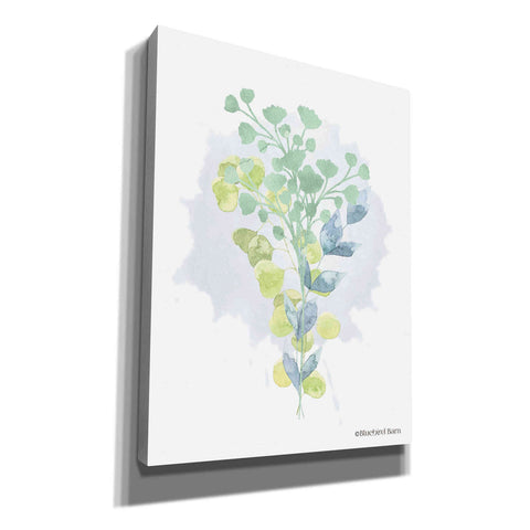 Image of 'Watercolor Greenery Series I' by Bluebird Barn, Canvas Wall Art,Size B Portrait