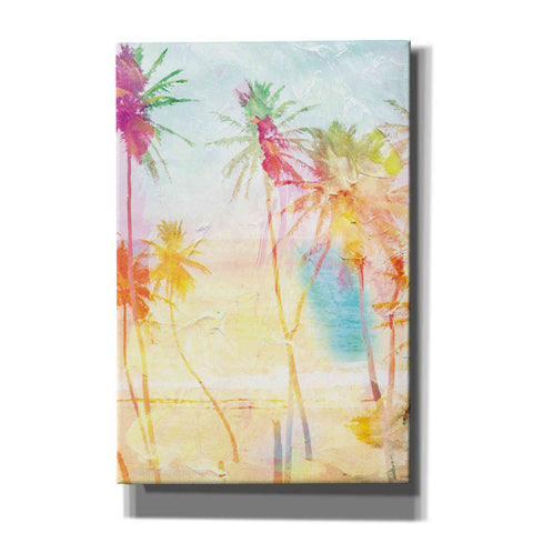 Image of 'Bright Summer Palms' by Bluebird Barn, Canvas Wall Art,Size A Portrait