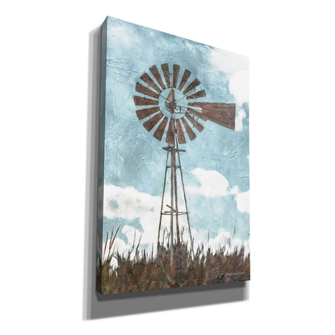 Image of 'Windmill' by Bluebird Barn, Canvas Wall Art,Size A Portrait
