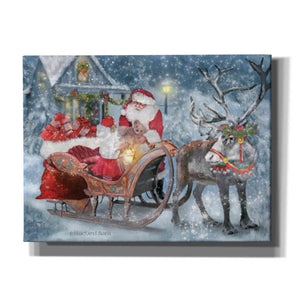 'Santa's Little Helper' by Bluebird Barn, Canvas Wall Art,Size B Landscape