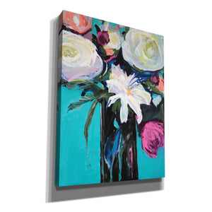 'White Lily' by Jacqueline Brewer, Giclee Canvas Wall Art