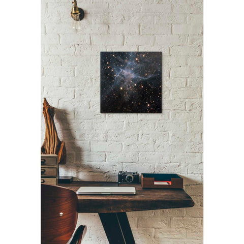 Image of 'Mystic Mountain Infrared' Hubble Space Telescope Canvas Wall Art,12 x 12