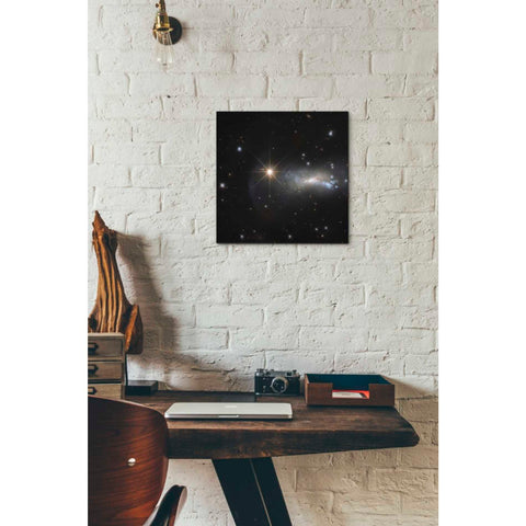 Image of 'Outshine' Hubble Space Telescope Canvas Wall Art,12 x 12