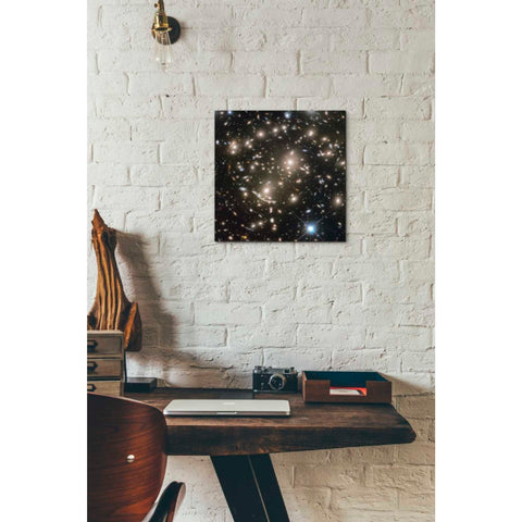 Image of 'Abell 370' Hubble Space Telescope Canvas Wall Art,12 x 12