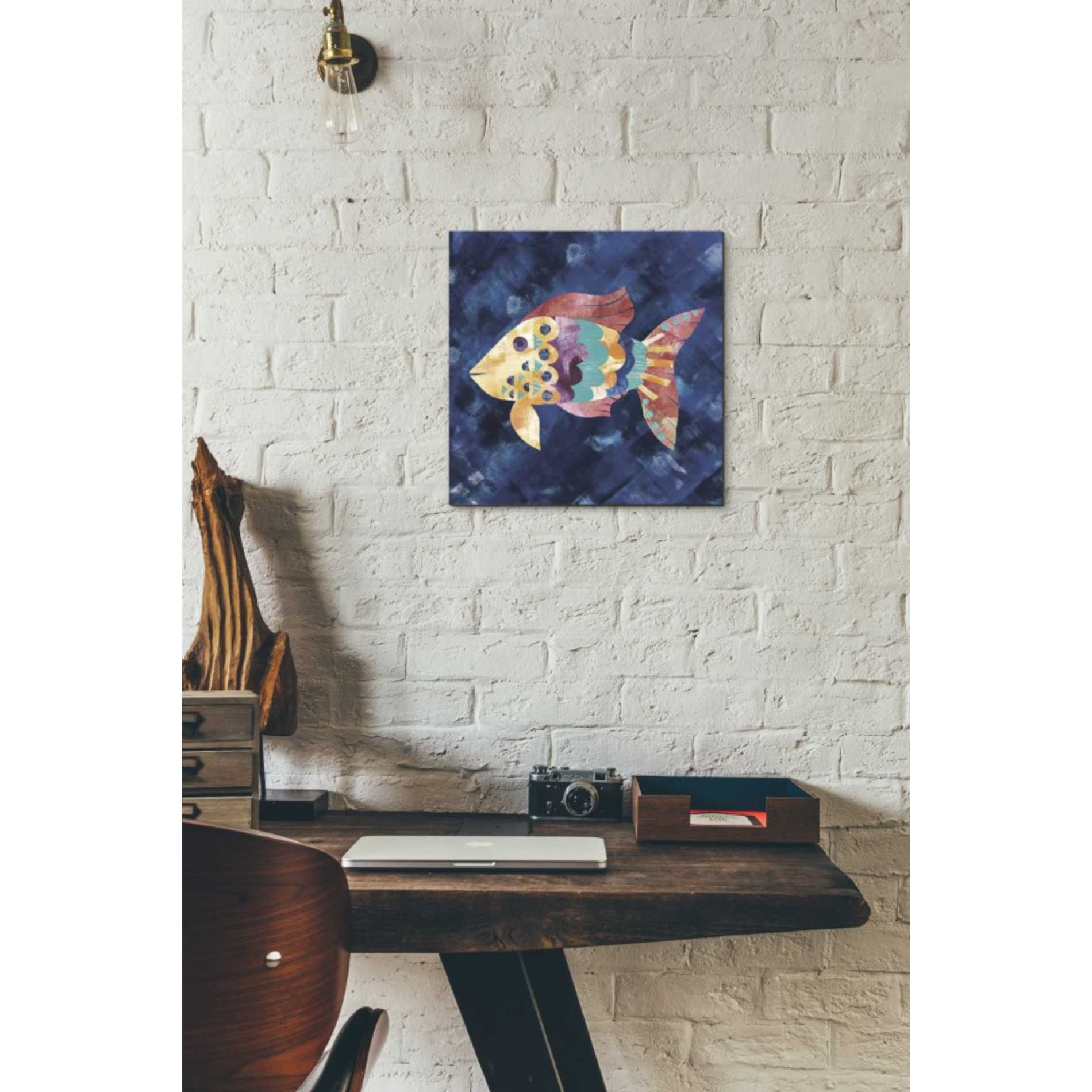 'Boho Reef VI' by Wild Apple Portfolio, Canvas Wall Art,12 x 12