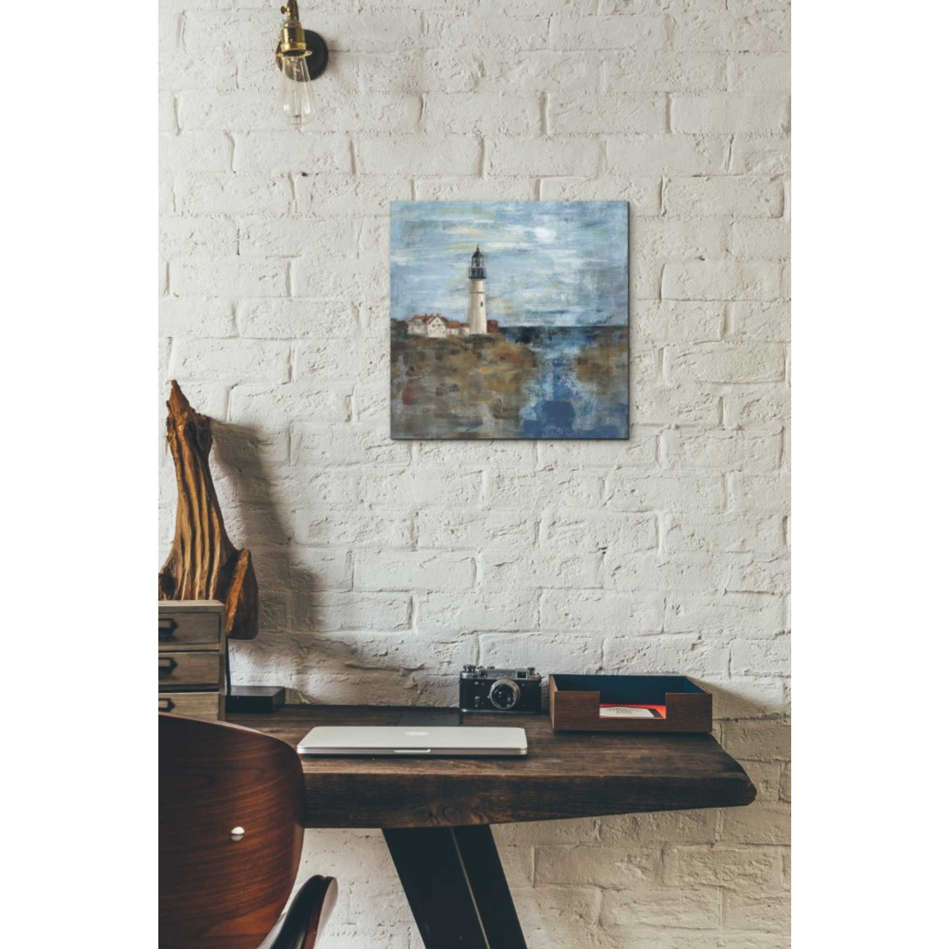 'Lighthouse Dream' by Silvia Vassileva, Canvas Wall Art,12 x 12